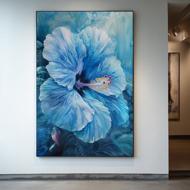 Blue Flower Painting
